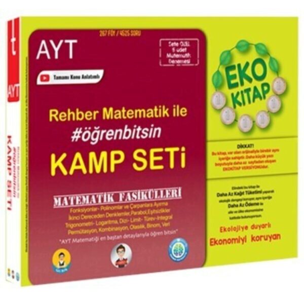 TONGUÇ AYT MATEMATİK KAMP FASİKÜLLERİ SETİ EKO