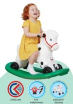 PİLSAN SALLANAN AT SEMERSİZ 01-0001 – 3 Yaş Üzeri, Tekerlekli Oyuncak At