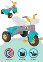 PİLSAN ATOM BİSİKLET GRİ/YEŞİL - Görsel 2