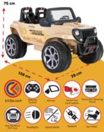 PİLSAN AKÜLÜ ARABA 24 V SAFARİ KUMANDALI 4X4