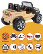 PİLSAN AKÜLÜ ARABA 24 V SAFARİ KUMANDALI 4X4 - Görsel 2