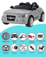 PİLSAN AKÜLÜ ARABA TERY BERY GRİ 12 V KUMANDALI