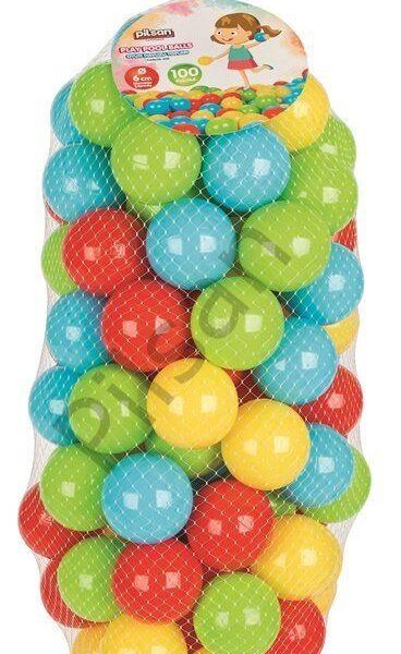 PİLSAN OYUN HAVUZ TOPLARI FİLEDE 6 CM 100 LÜ