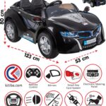 PİLSAN SPEED SONİC AKÜLÜ ARABA 12 VOLT KUMANDALI SİYAH