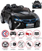 PİLSAN SPEED SONİC AKÜLÜ ARABA 12 VOLT KUMANDALI SİYAH - Görsel 3