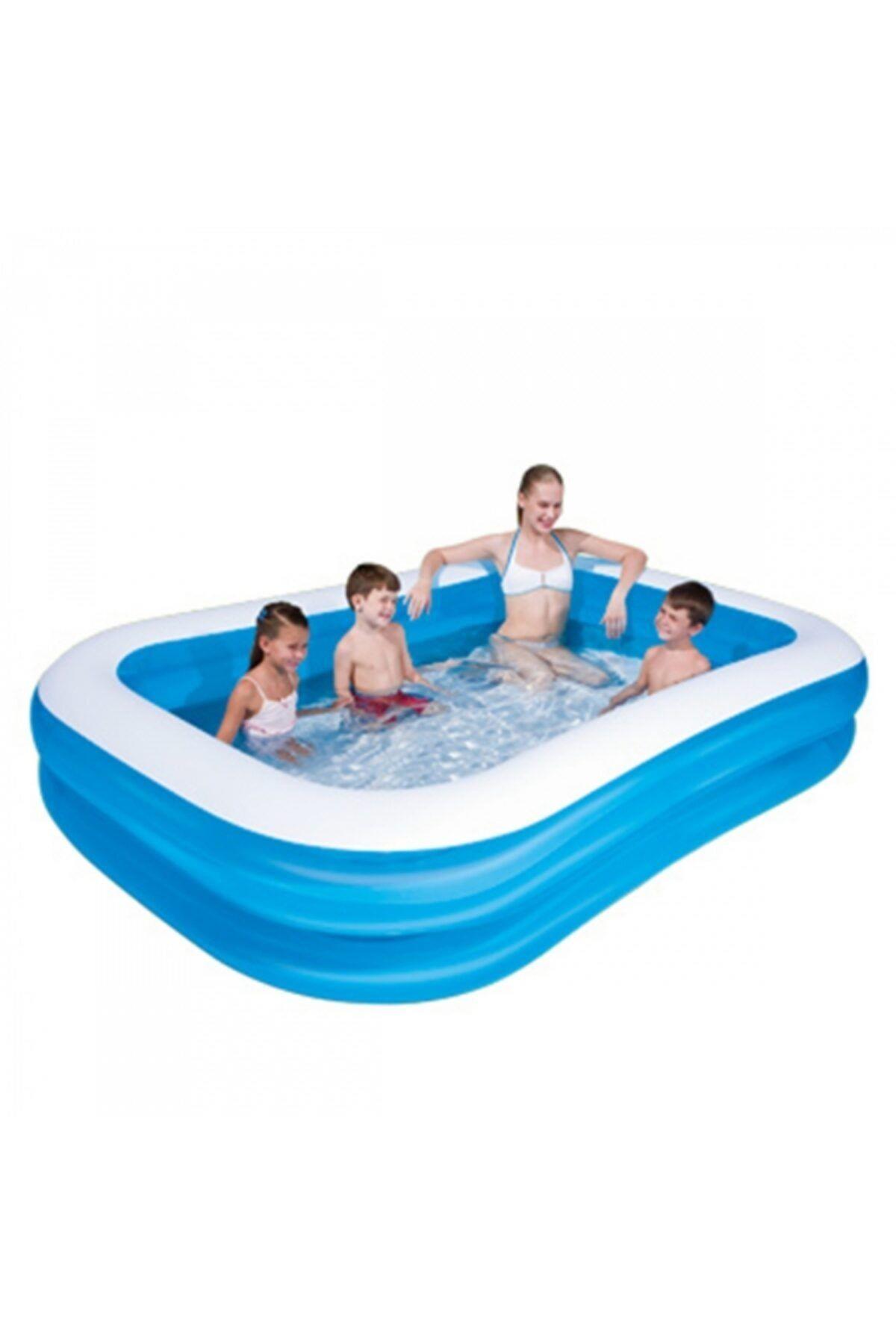 bestway-12819-211x132x46-cm-jumbo-dikdortgen-sisme-havuz-6869.jpg Bestway 12819 211x132x46 cm Jumbo Dikdörtgen Şişme Havuz - Görsel 1