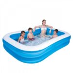Bestway 12819 211x132x46 cm Jumbo Dikdörtgen Şişme Havuz