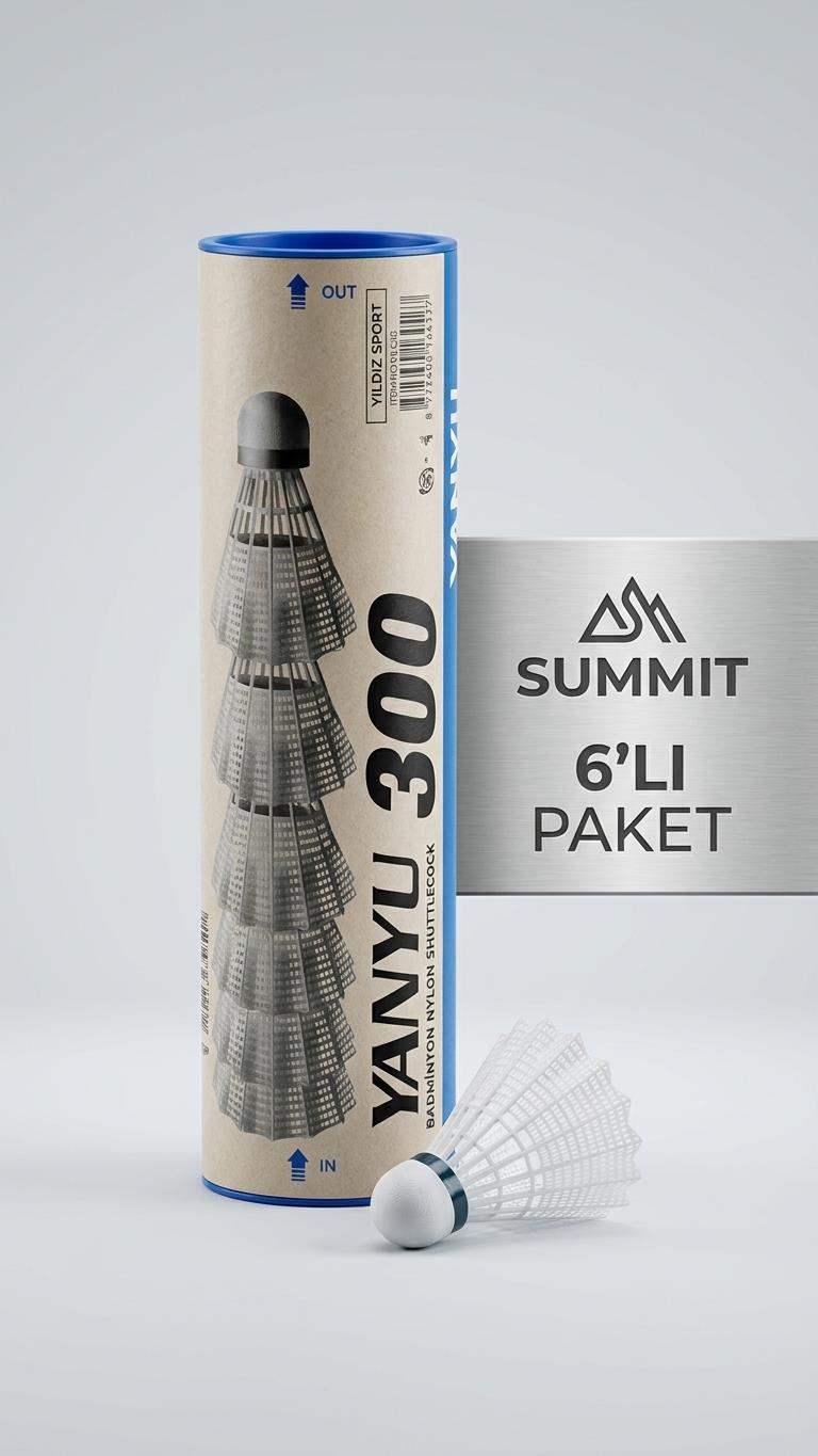 6997.jpg SUMMIT BADMİNTON TOPU 6 LI YLD-20 - Görsel 1